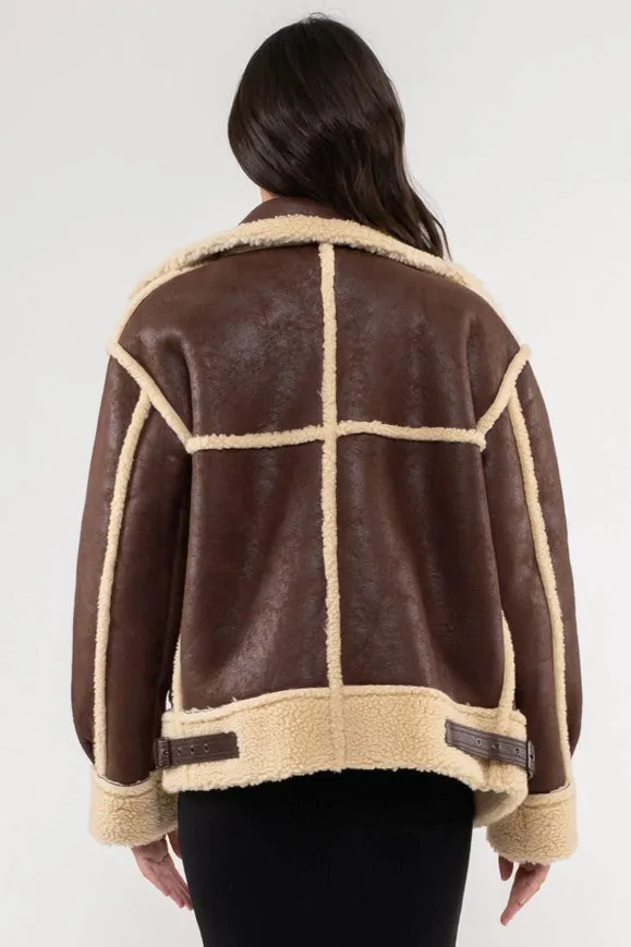 Faux Fur Mustang Jacket