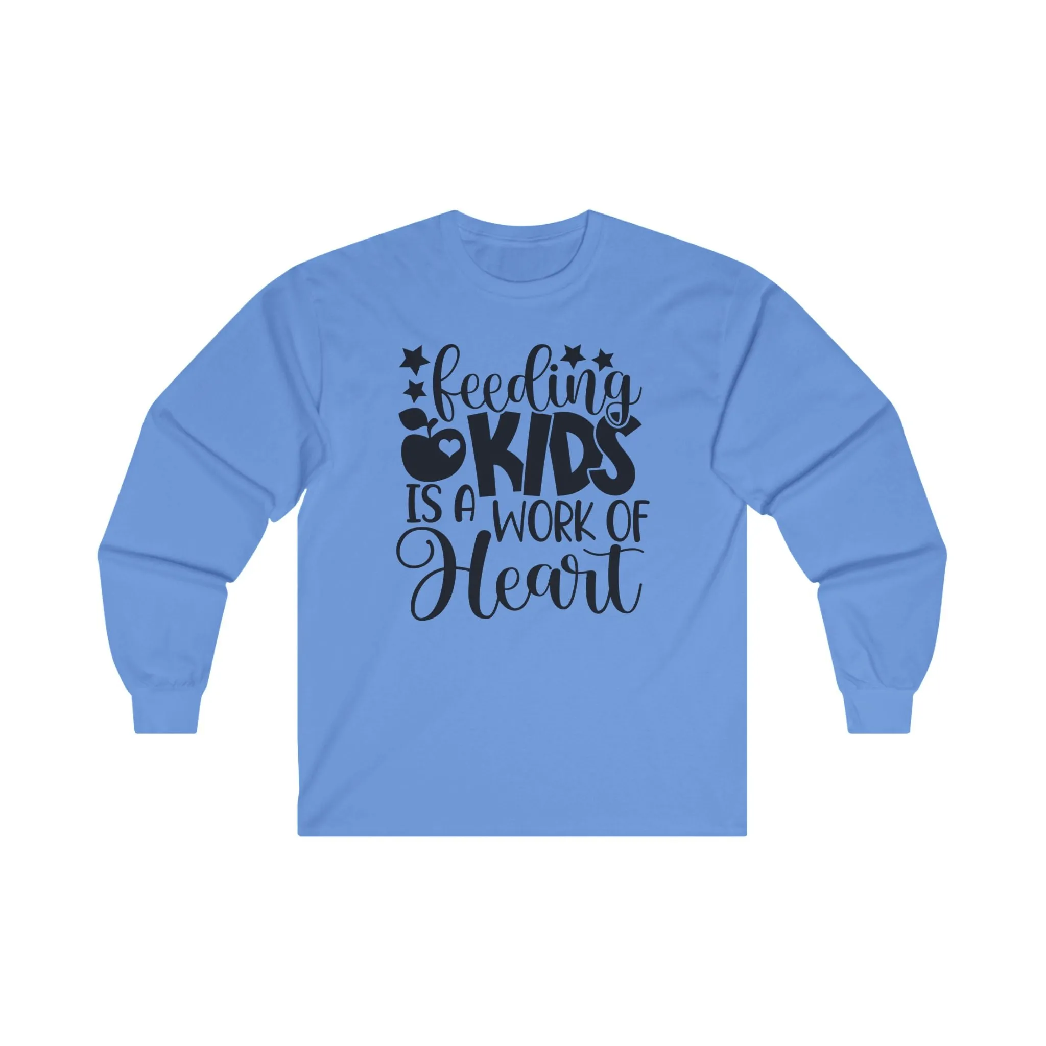 Feeding Kids Long Sleeve Shirt