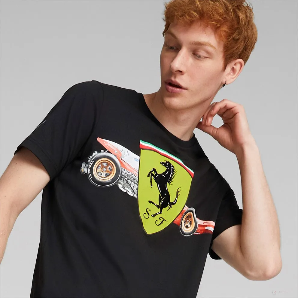 Ferrari Race Heritage Big Shield Tee Puma Black 2022