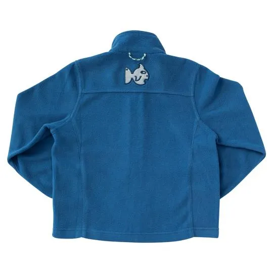 Fleece Jacket in Blueberry