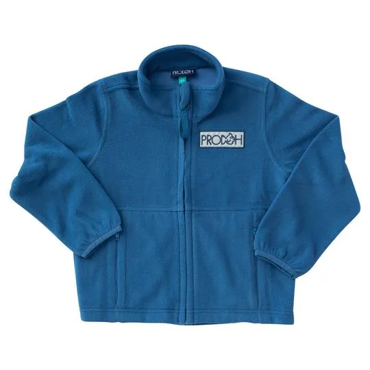 Fleece Jacket in Blueberry