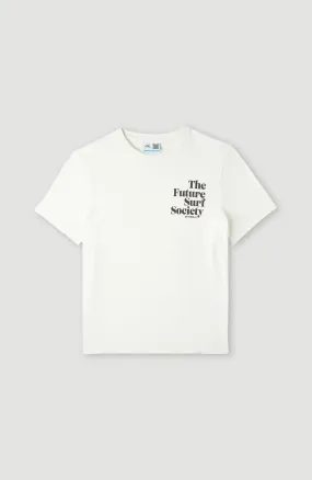 Future Surf Society T-Shirt | Snow White