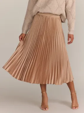 Gilli Pleated Midi Skirt - Brands We Love