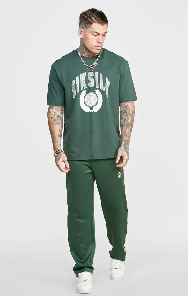 Green Oversized Graphic T-Shirt