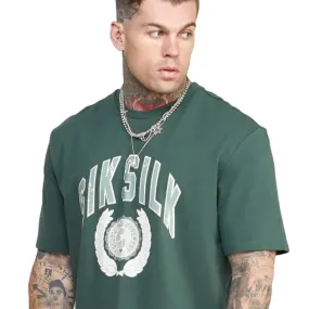 Green Oversized Graphic T-Shirt