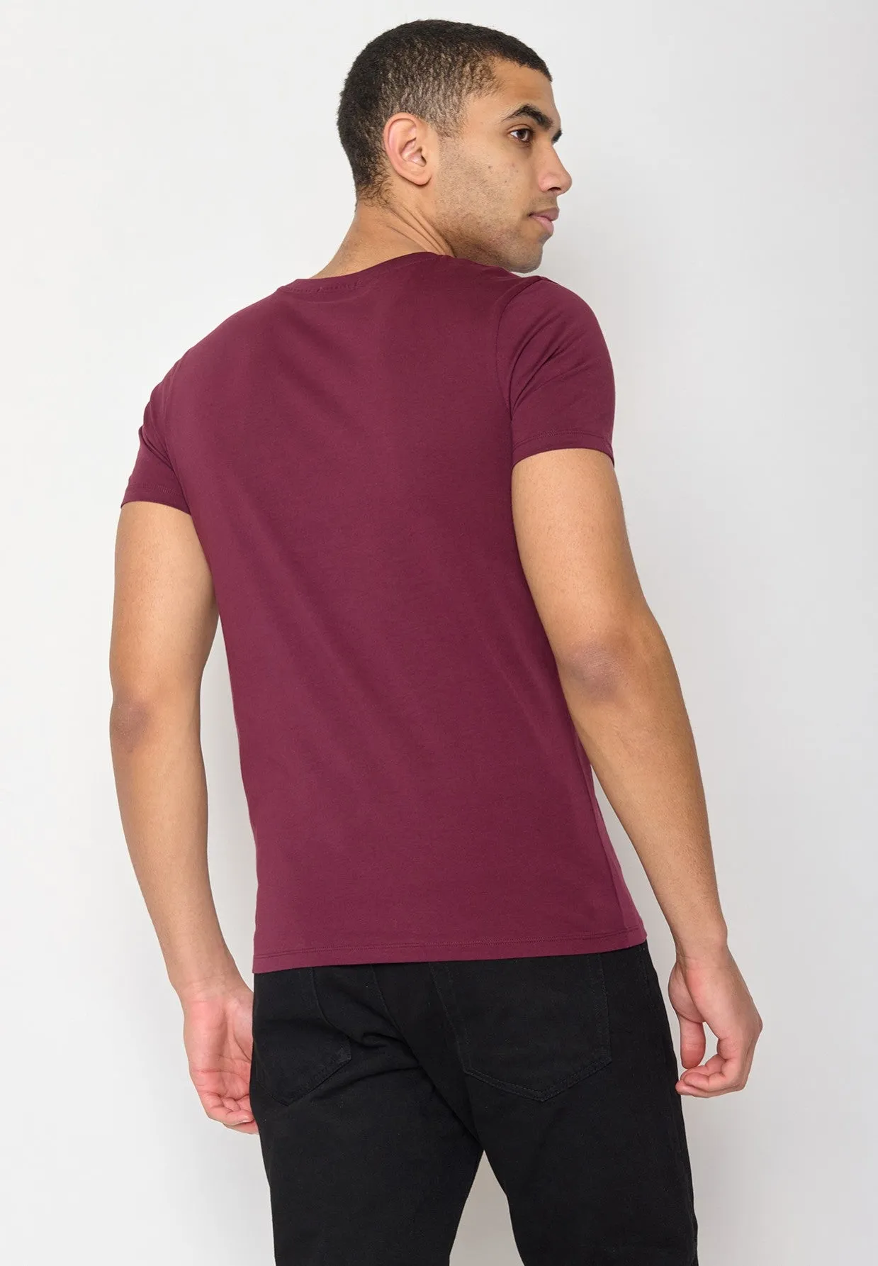 Greenbomb Nature Wood Camp Guide Velvet Rain T-shirt