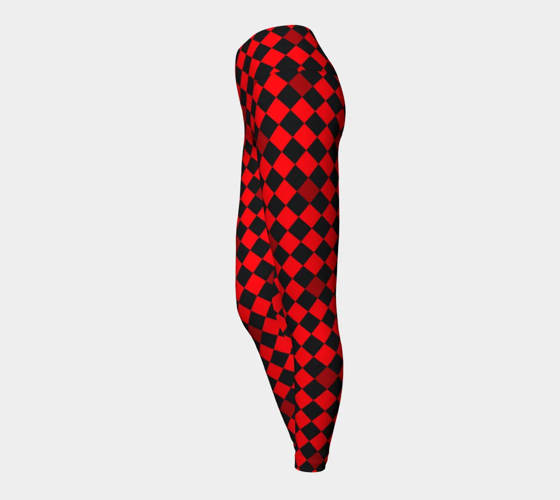 Harlequin Heights Yoga Leggings