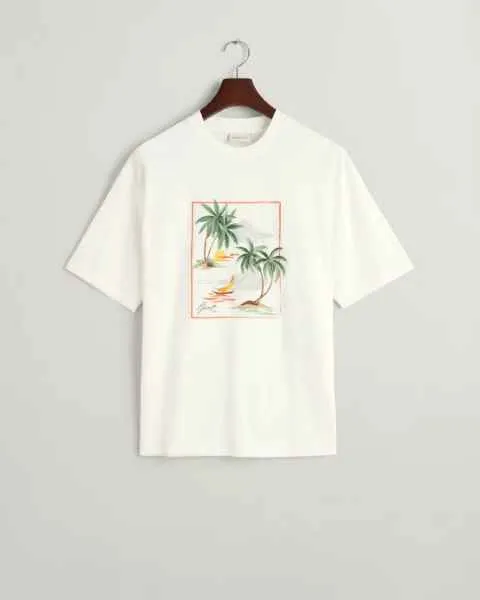 HAWAII PRINTED GRAPHIC SS