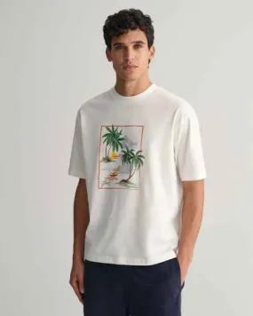 HAWAII PRINTED GRAPHIC SS