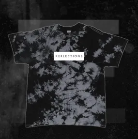 Heart & Mind - Black Crystal Tie Dye Tee