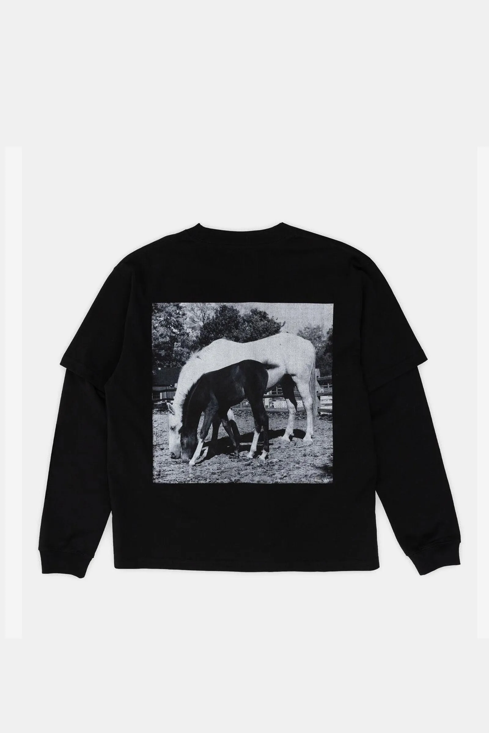 Horses Layered Long Sleeve