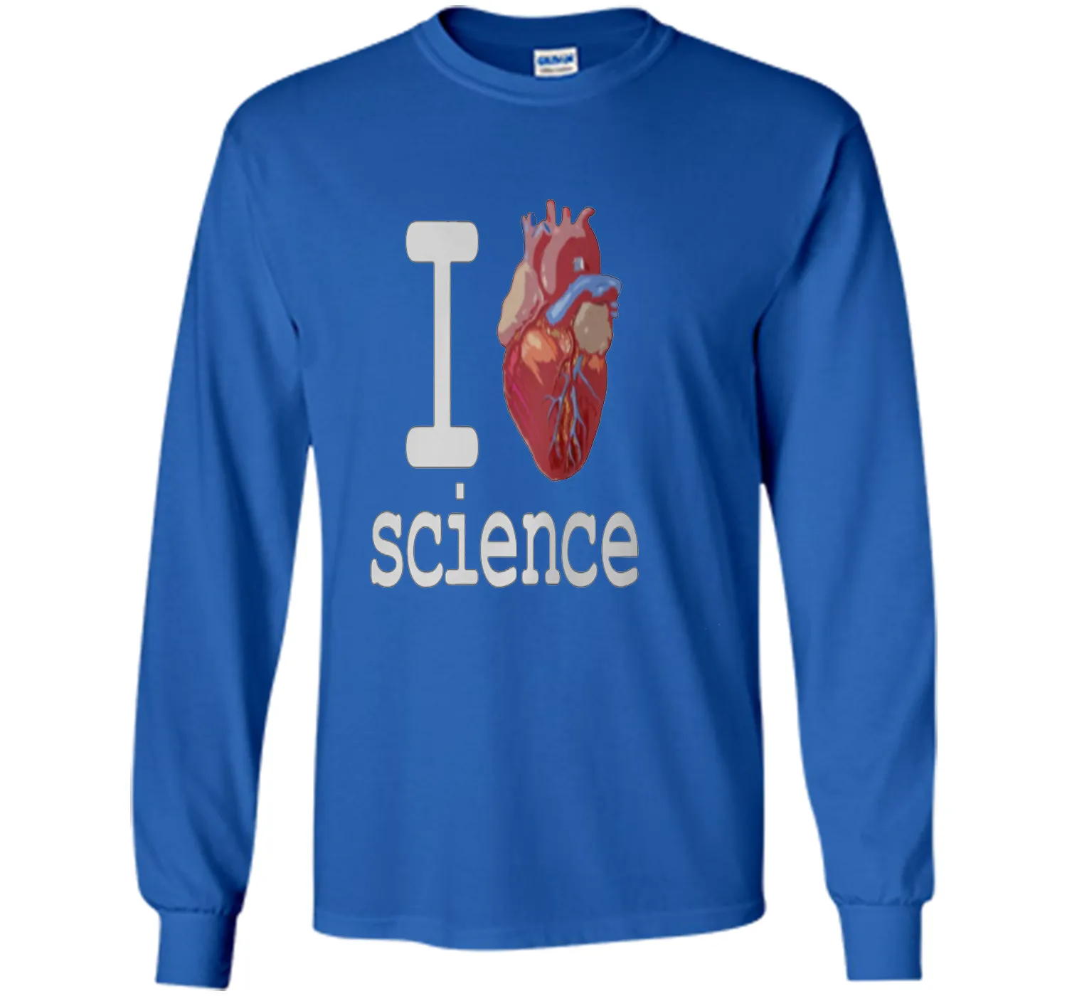 I Love Heart Science T Shirt - Biology Tee Tshirt Teacher