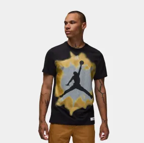 J Core Mens Short Sleeve Shirt (Black/Gold)