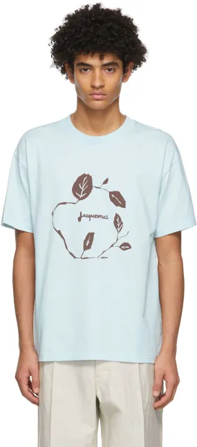 Jacquemus Blue 'Le T-Shirt Jean' T-Shirt