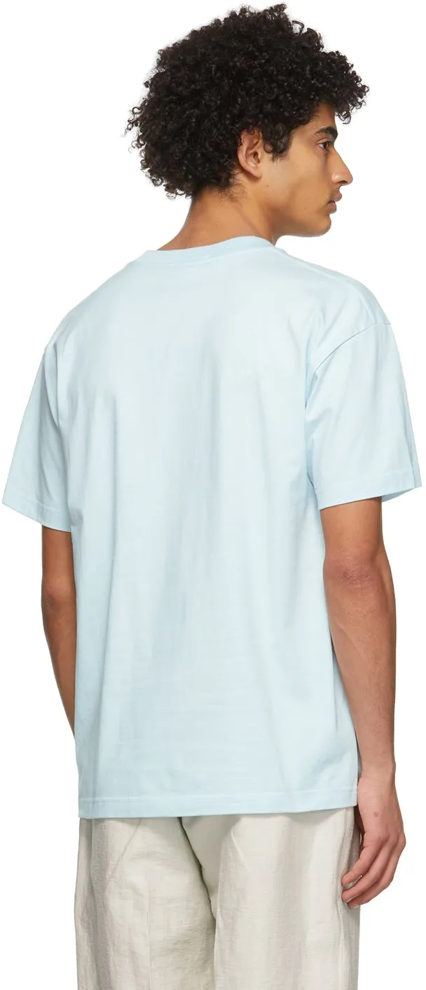 Jacquemus Blue 'Le T-Shirt Jean' T-Shirt