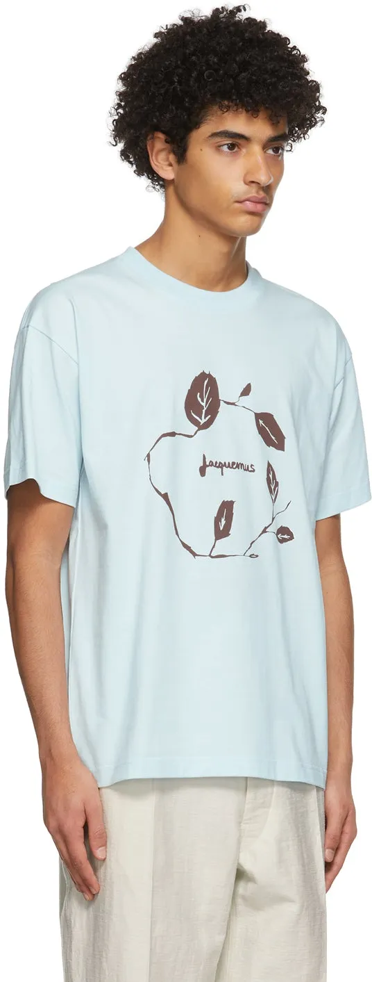 Jacquemus Blue 'Le T-Shirt Jean' T-Shirt
