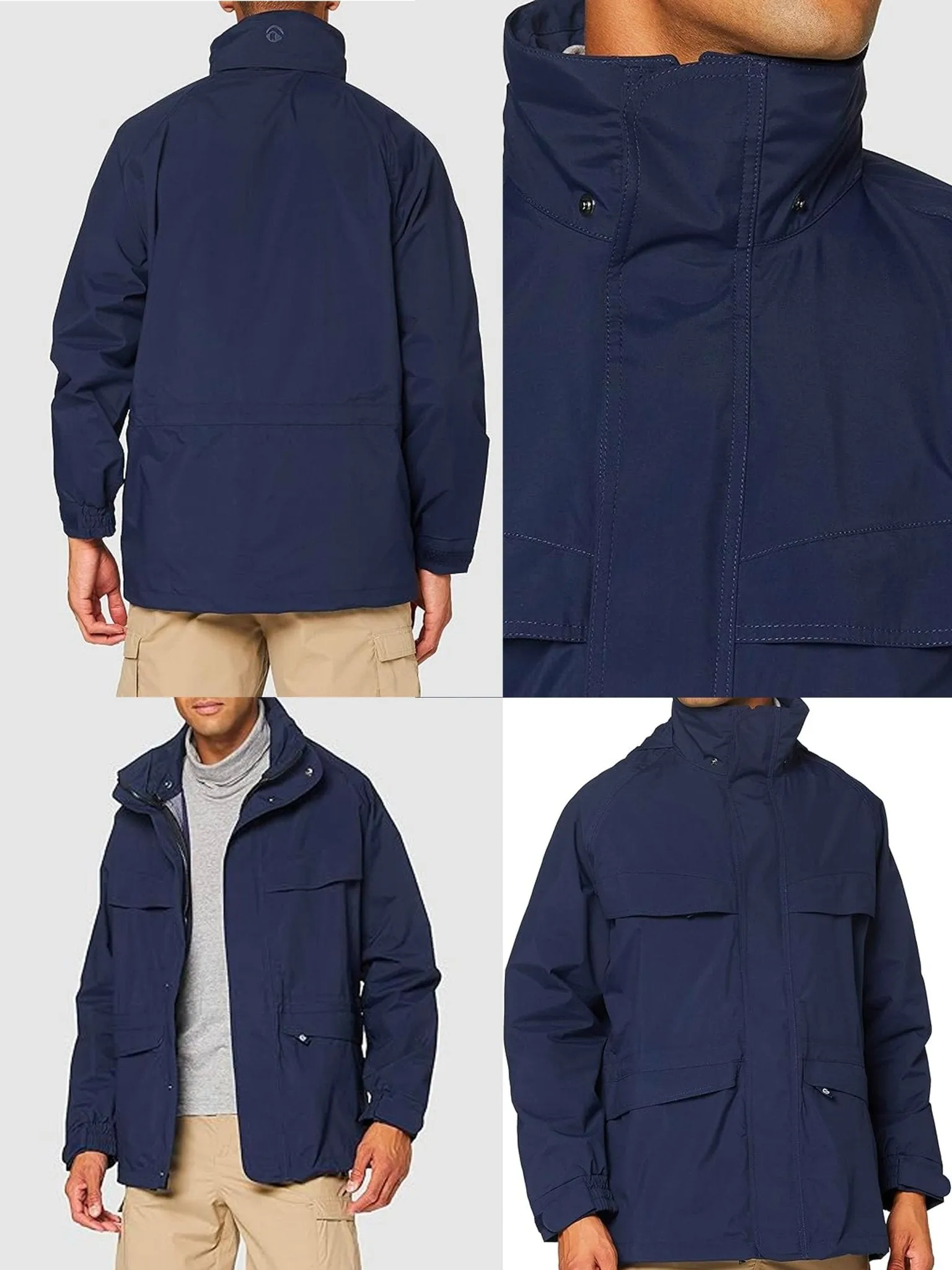 Keela Outdoors -  Keela Kintyre Mens Waterproof & Windproof, Breathable Jacket / coat with hood