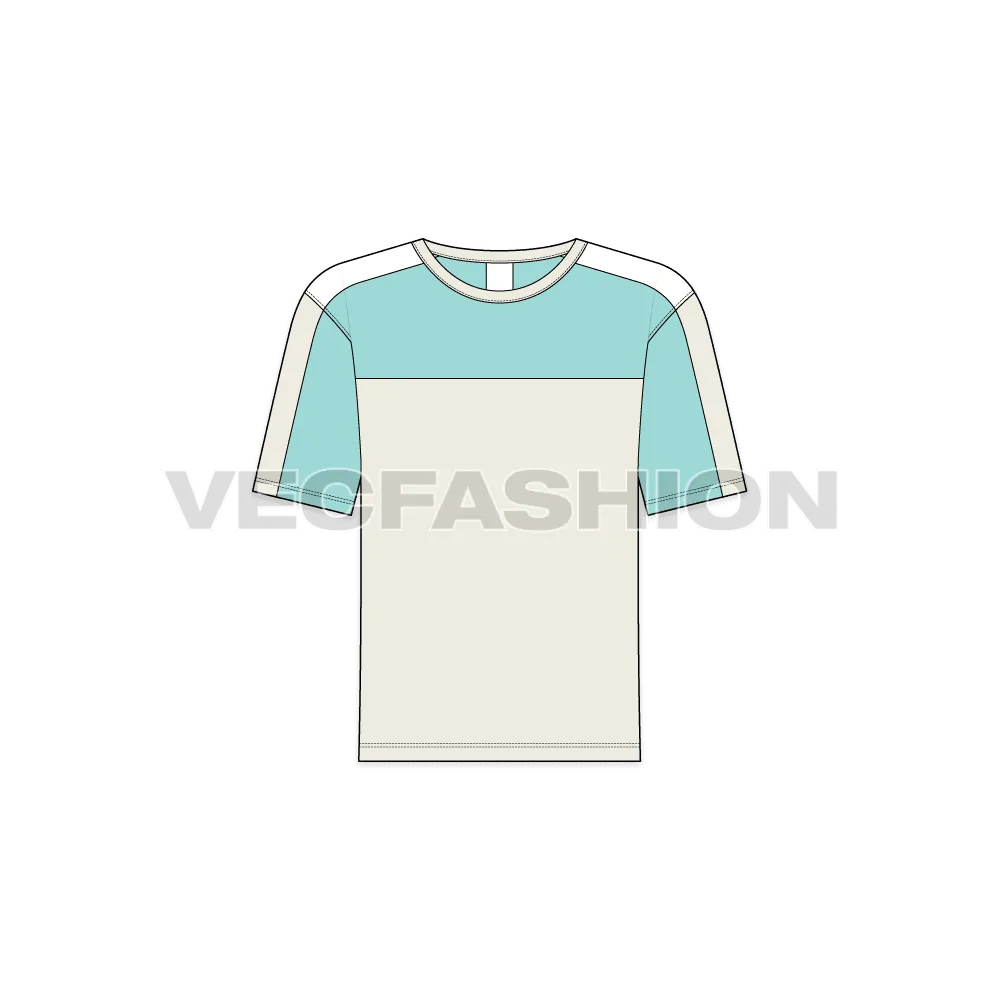 Kids Boys Color Blocked T-shirt