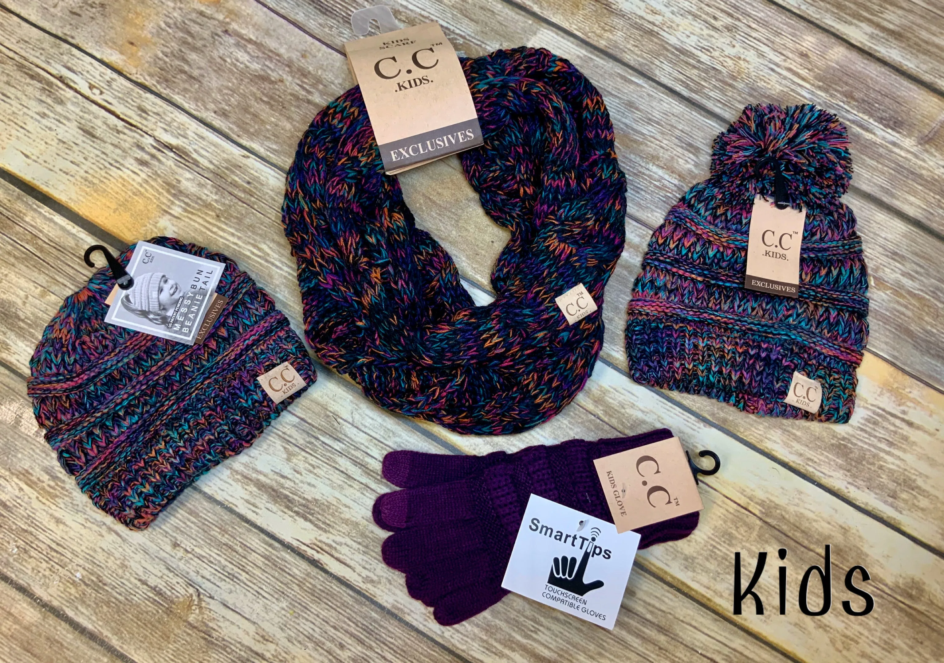 Kids Multi Tone CC Beanie Collection