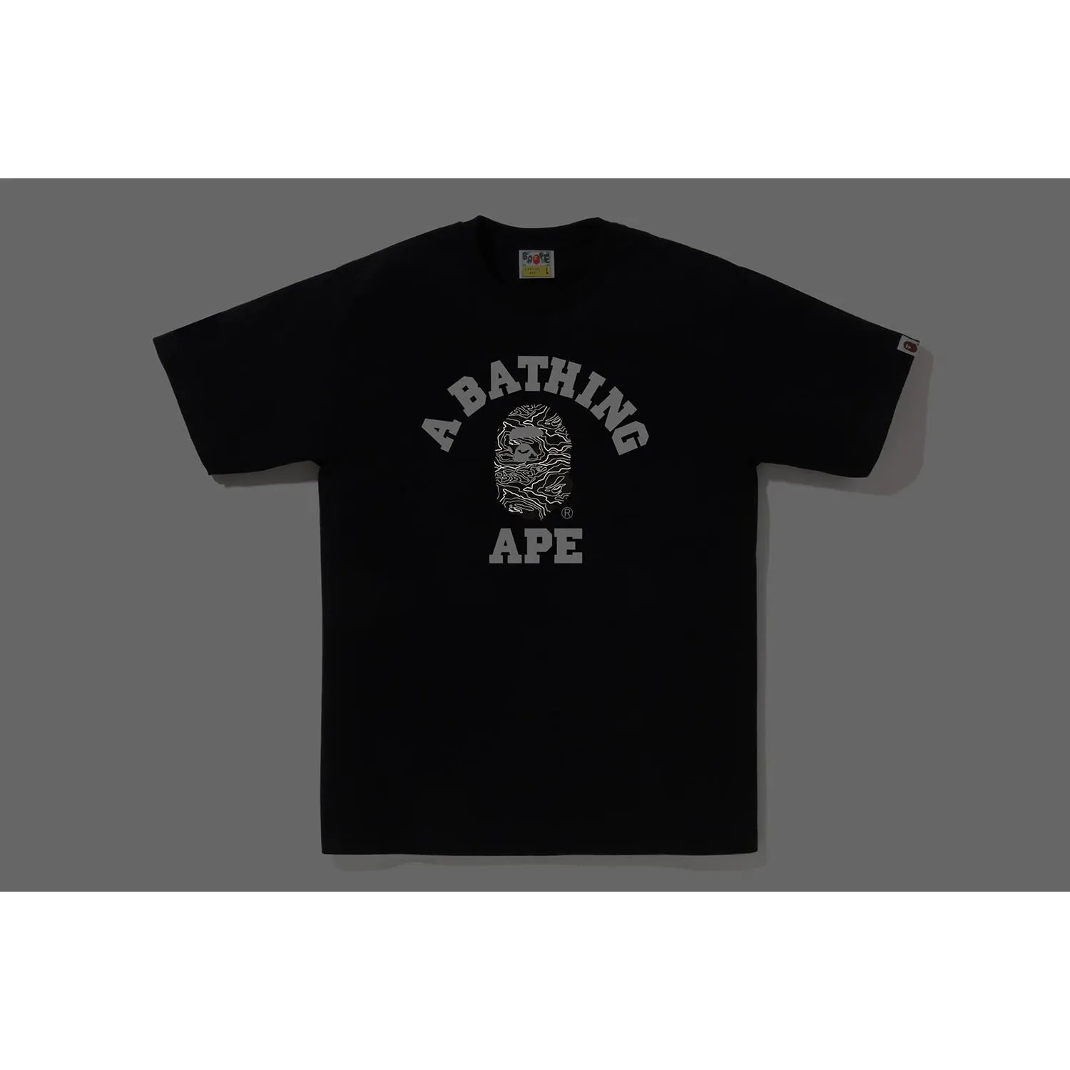 LAYERED LINE CAMO COLLEGE TEE MENS