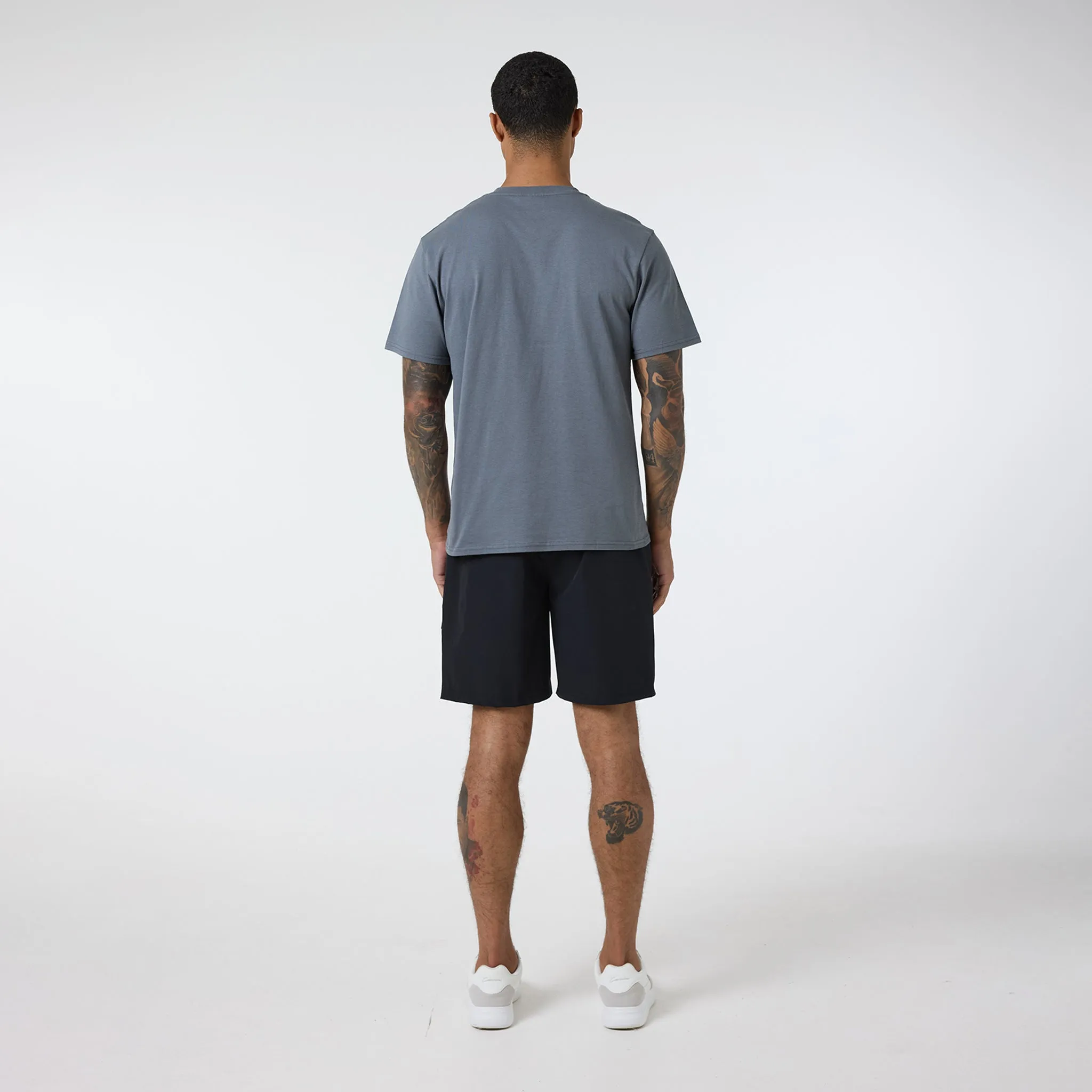 Layered Premium T-Shirt | Slate Grey