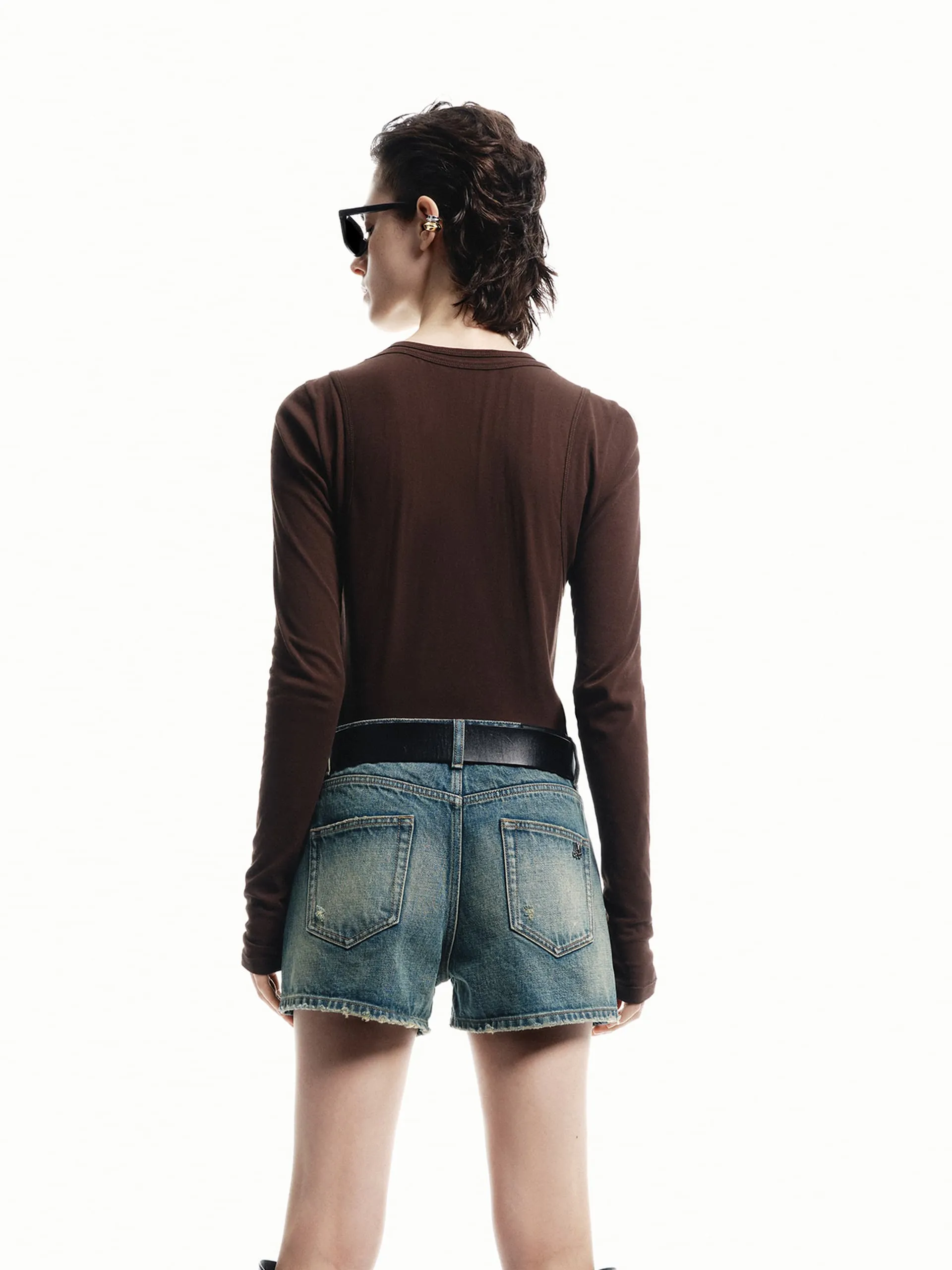 Long Sleeve Layered T-shirt