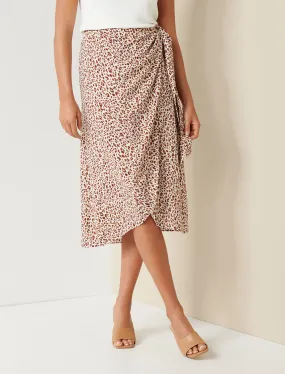Maria Sarong Midi Skirt