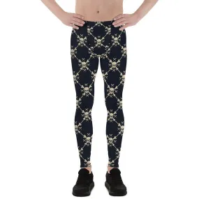 Men's Chain Link Skulls Leggings