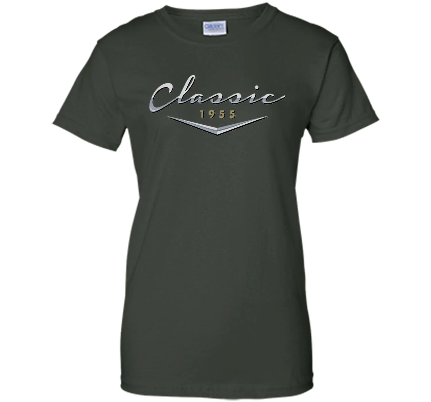 Men's Classic Car Vintage 1955 Birthday T Shirt Gift for Him, Dad