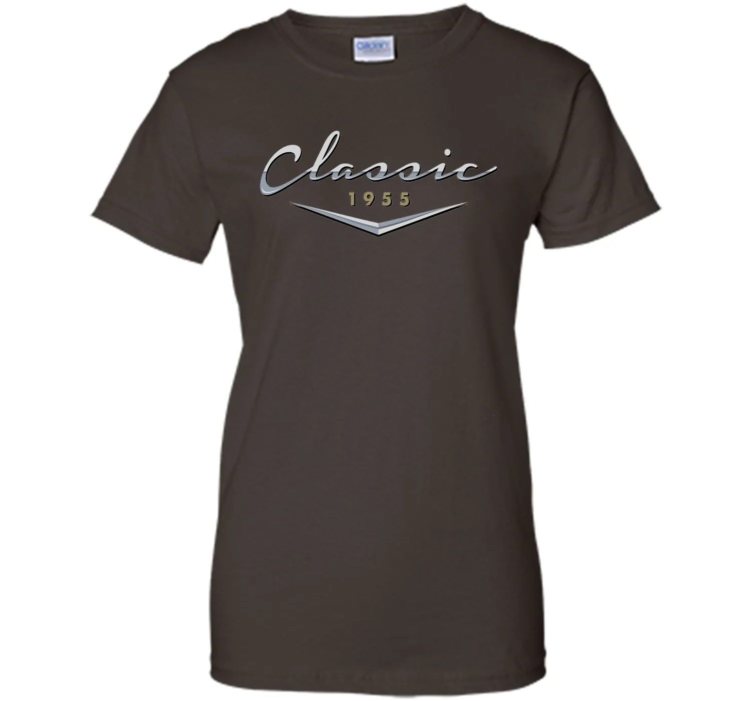 Men's Classic Car Vintage 1955 Birthday T Shirt Gift for Him, Dad