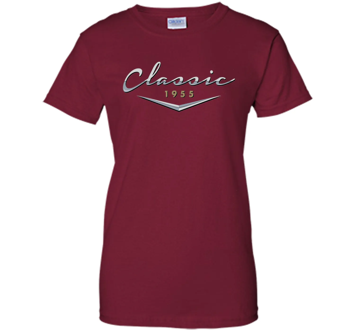 Men's Classic Car Vintage 1955 Birthday T Shirt Gift for Him, Dad