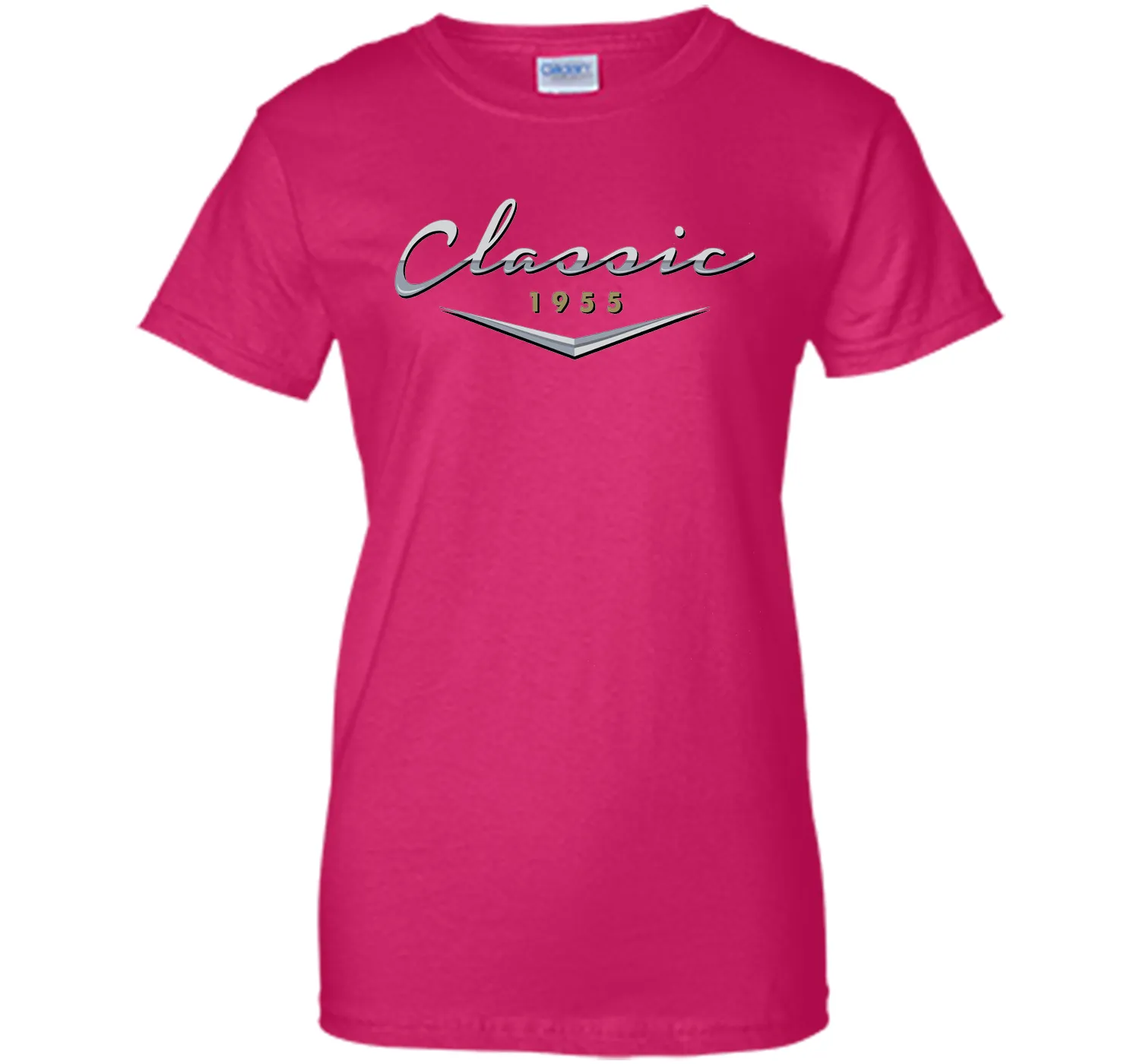 Men's Classic Car Vintage 1955 Birthday T Shirt Gift for Him, Dad