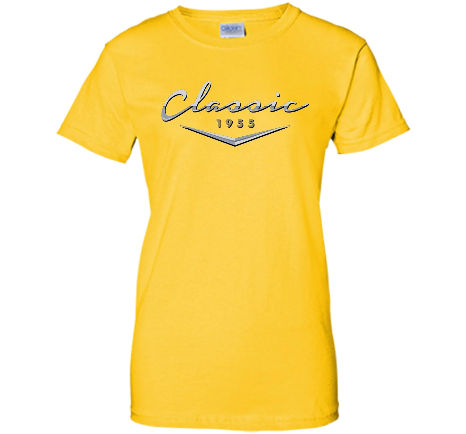 Men's Classic Car Vintage 1955 Birthday T Shirt Gift for Him, Dad