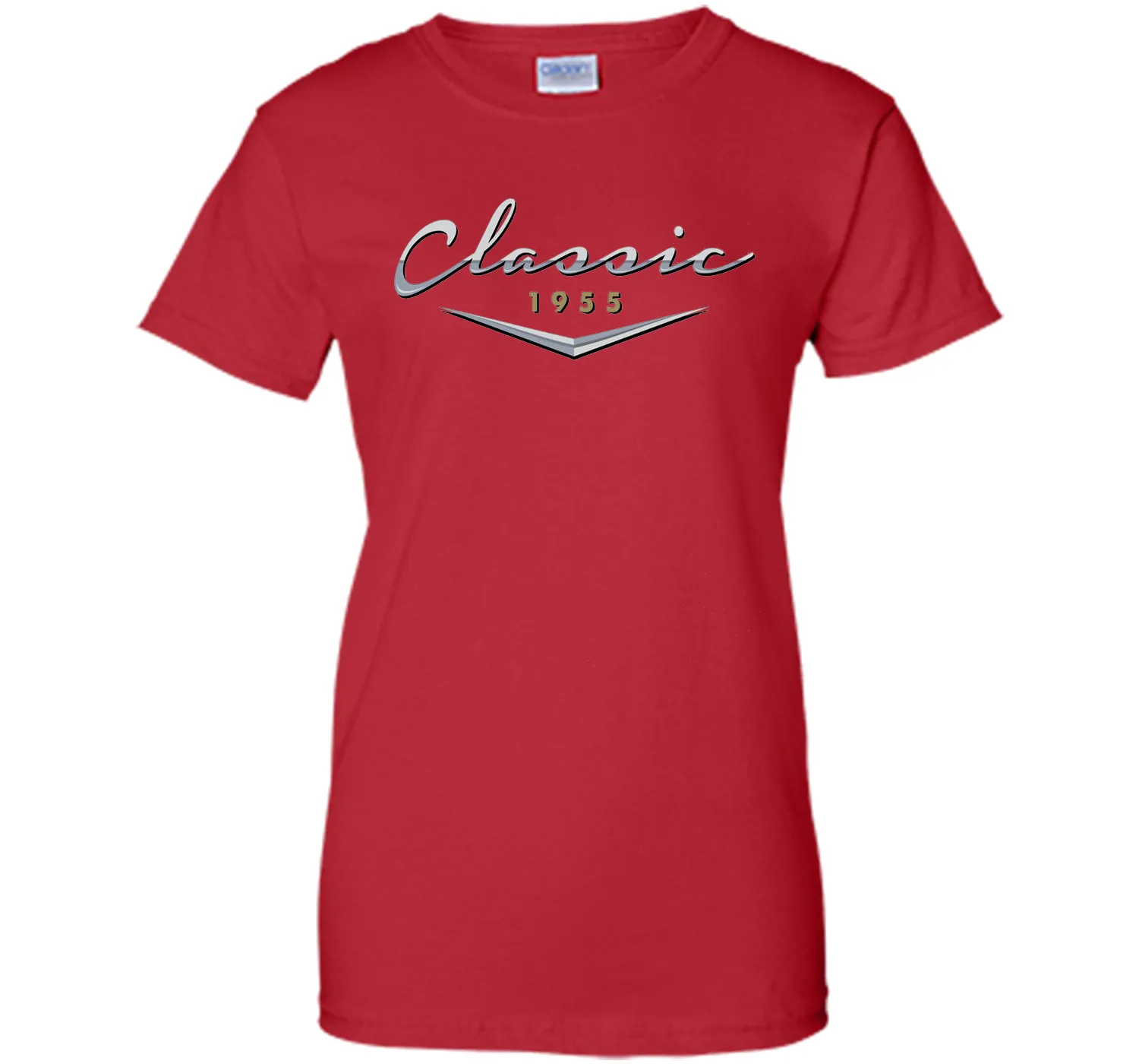 Men's Classic Car Vintage 1955 Birthday T Shirt Gift for Him, Dad
