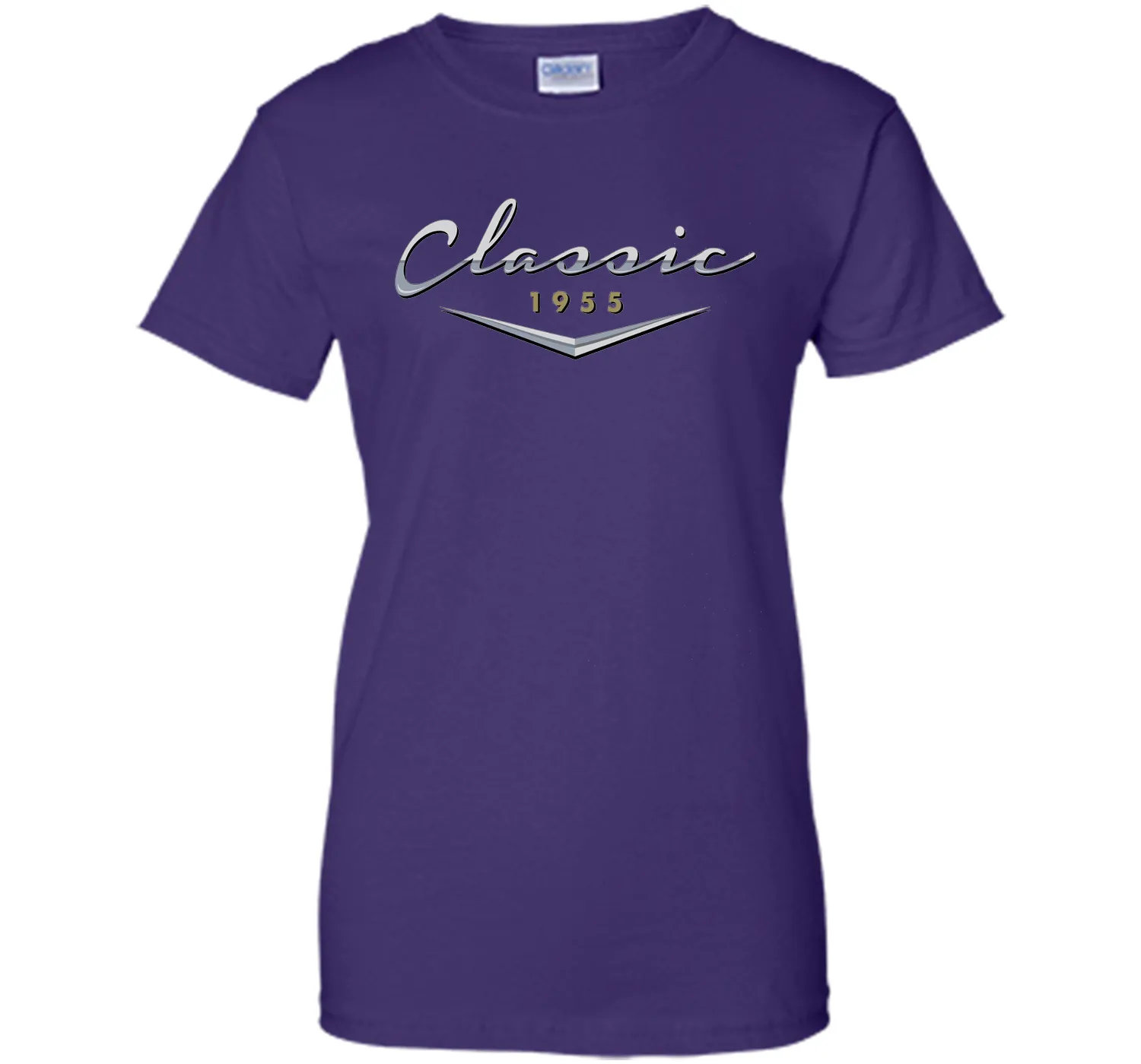 Men's Classic Car Vintage 1955 Birthday T Shirt Gift for Him, Dad