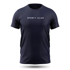Men's Premium Cotton Blue Short Sleeve T-Shirt