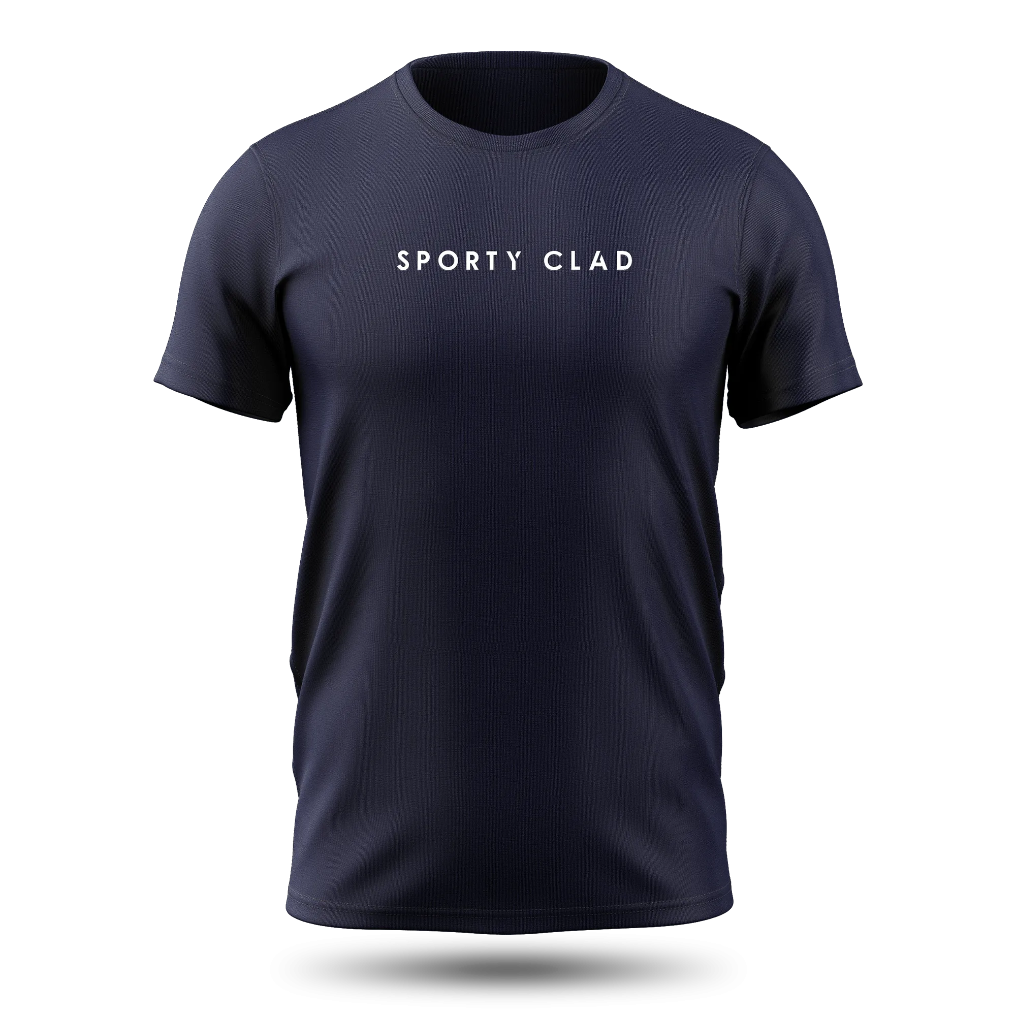 Men's Premium Cotton Blue Short Sleeve T-Shirt