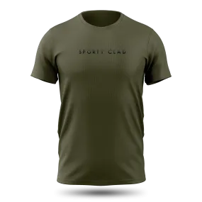 Men's Premium Cotton Olive Green Short Sleeve T-Shirt