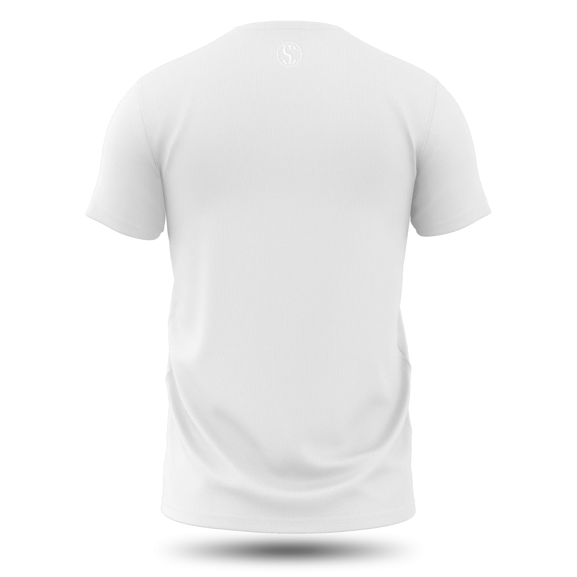 Men's Premium Cotton White Short Sleeve T-Shirt