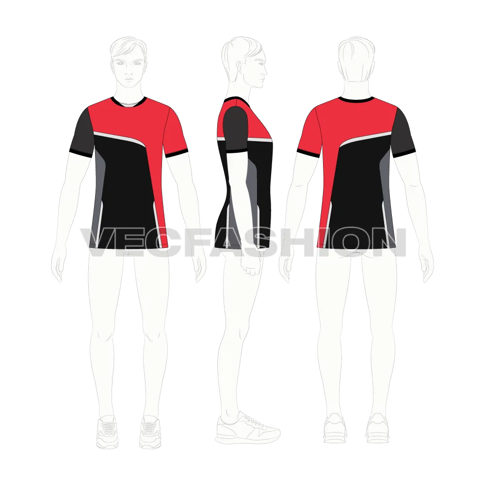 Mens Rash Guard T-shirt