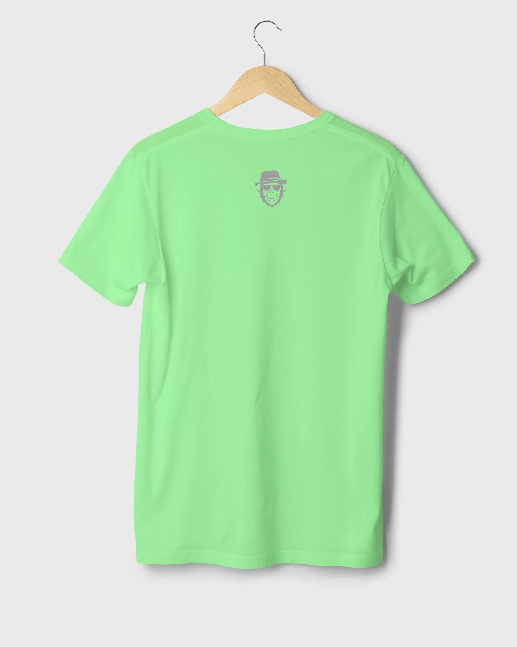 Mens Regular Tshirt Funky Logo Spoofs Tired