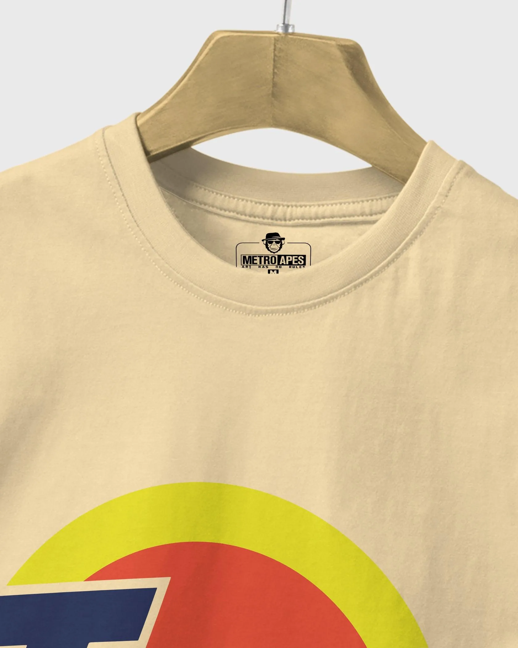 Mens Regular Tshirt Funky Logo Spoofs Tired