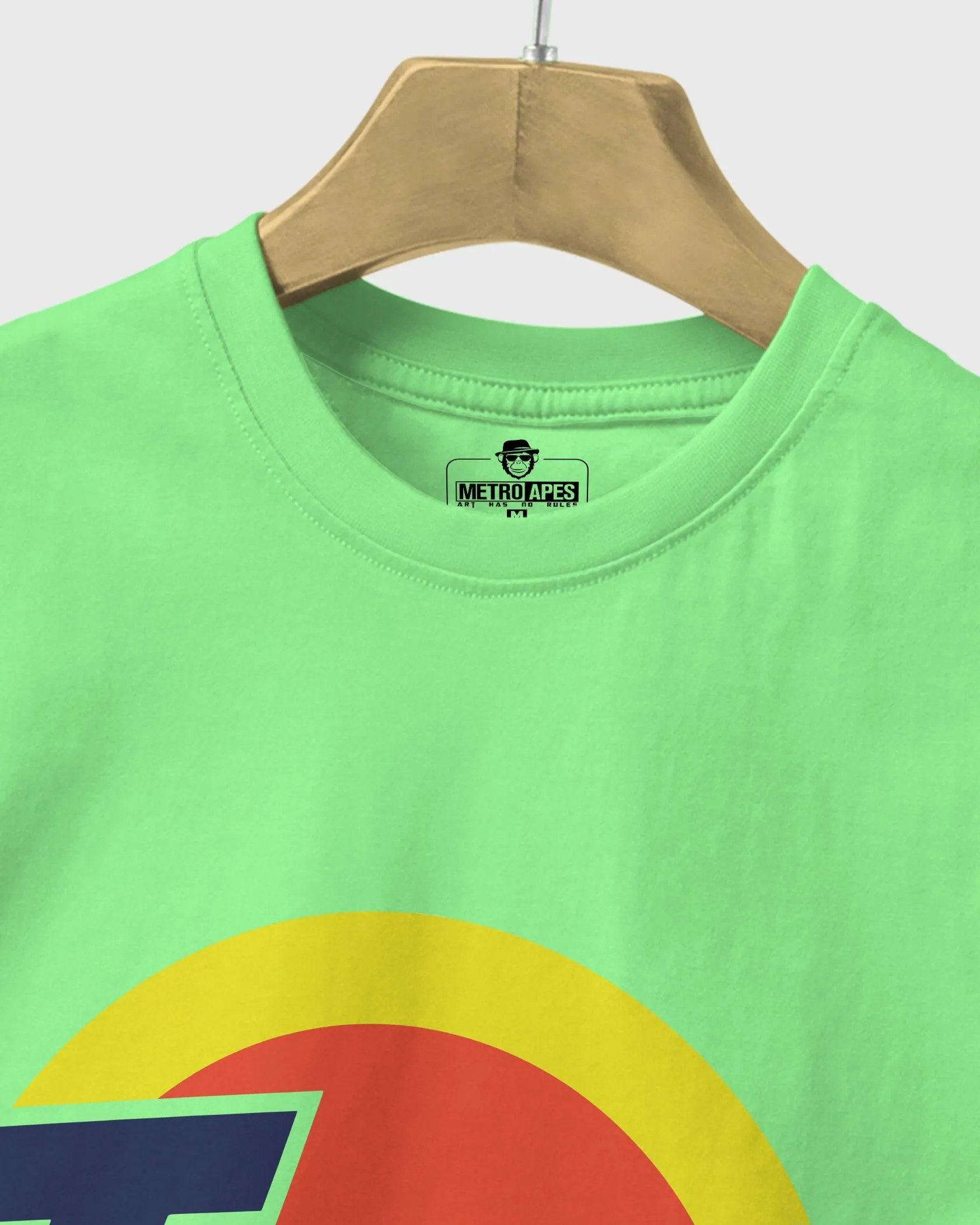 Mens Regular Tshirt Funky Logo Spoofs Tired