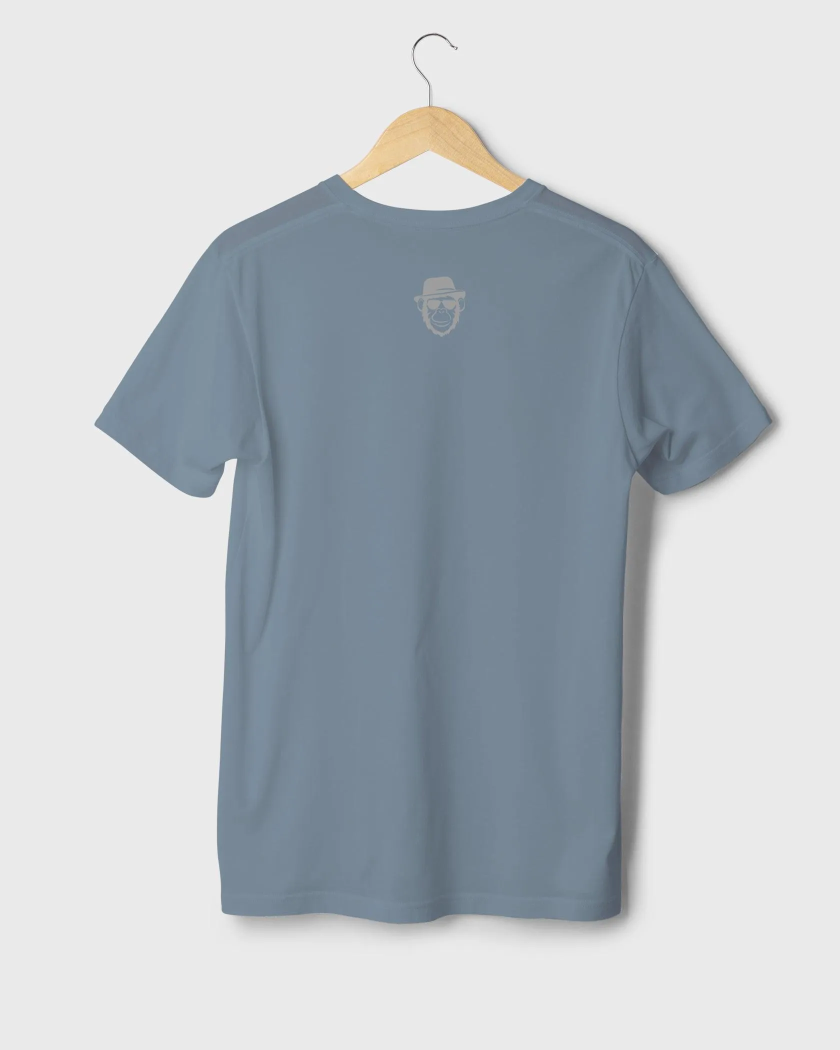 Mens Regular Tshirt Funky Logo Spoofs Tired