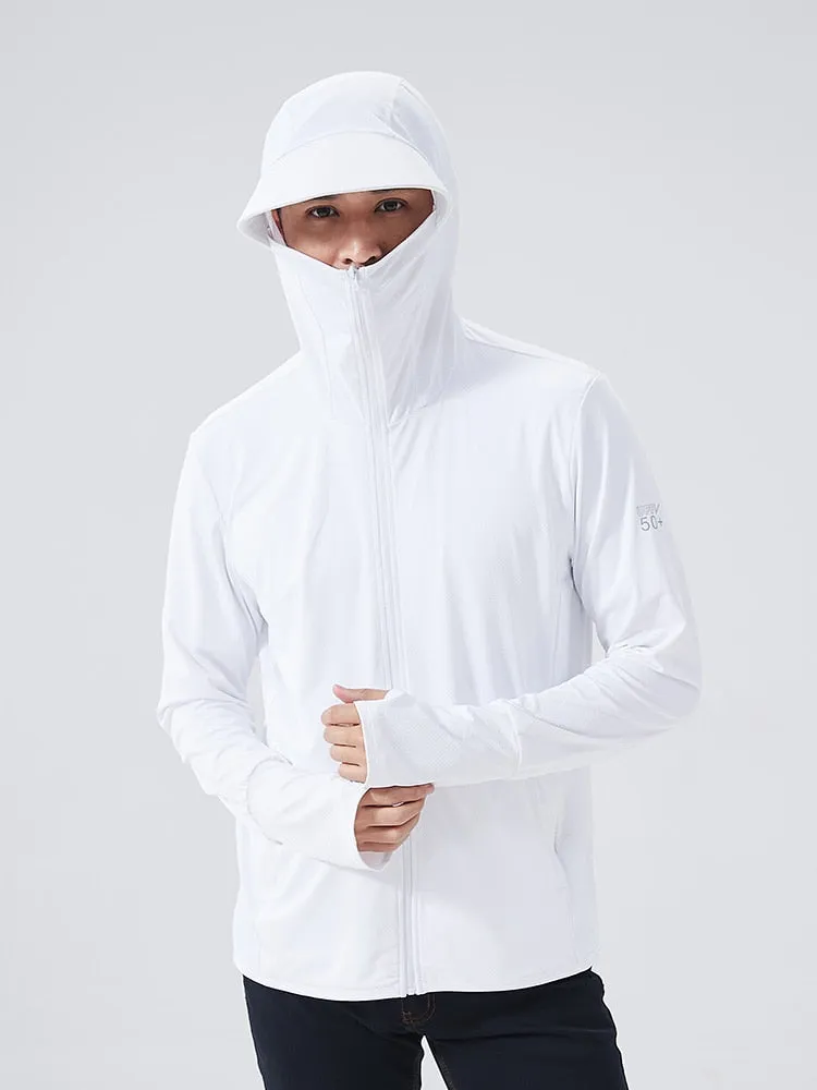 Men's Summer Ultra-Light UPF 50  UV Protection Hooded Sportswear Coats - Windbreaker Casual Jackets Hoodie for Men