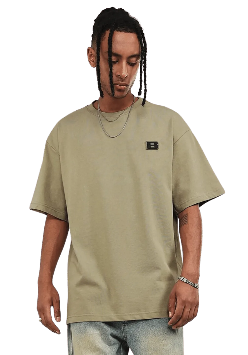 Mesh Logo Basic T-Shirt