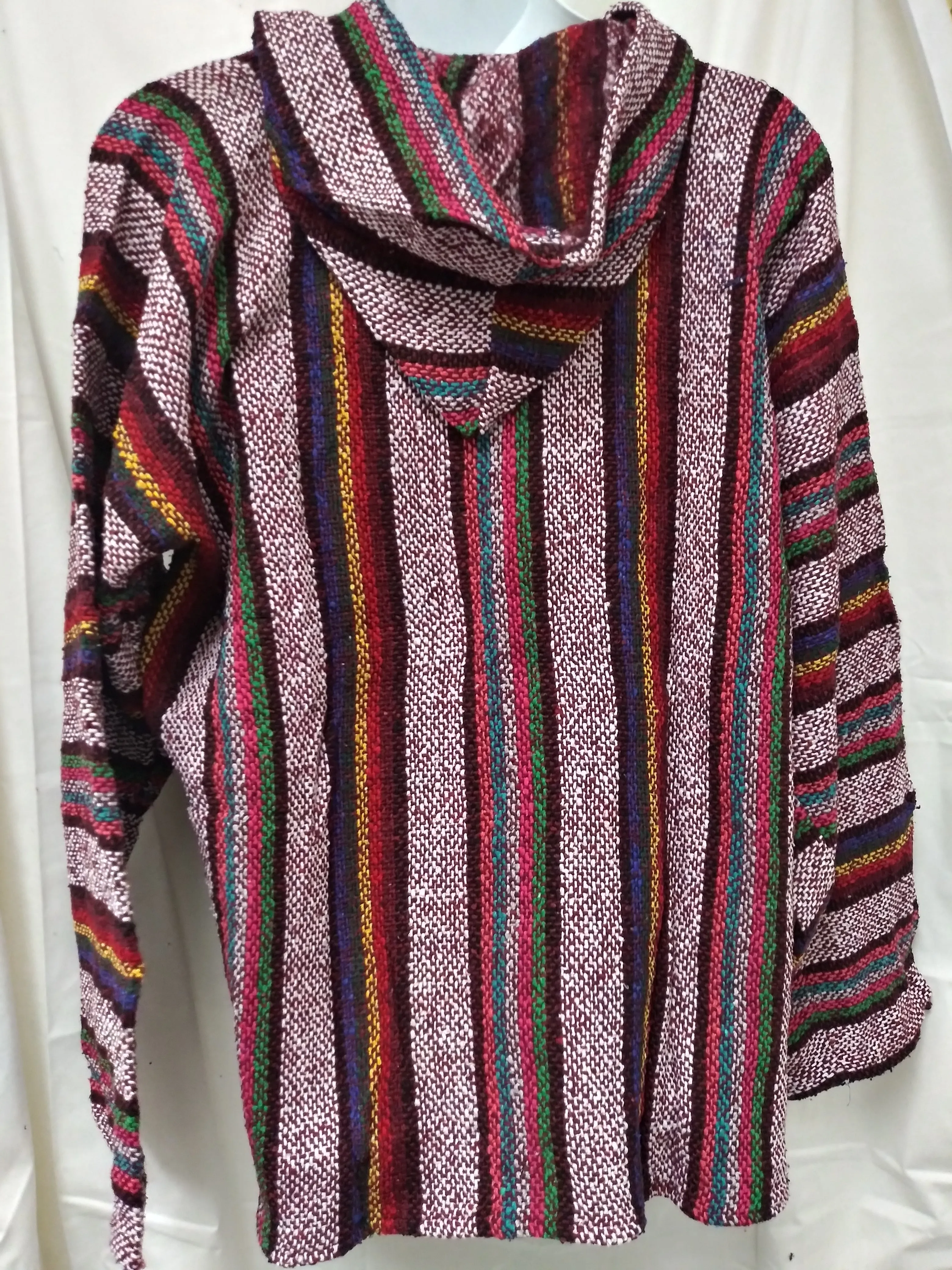 Mexican Poncho Baja Hoodie 2X