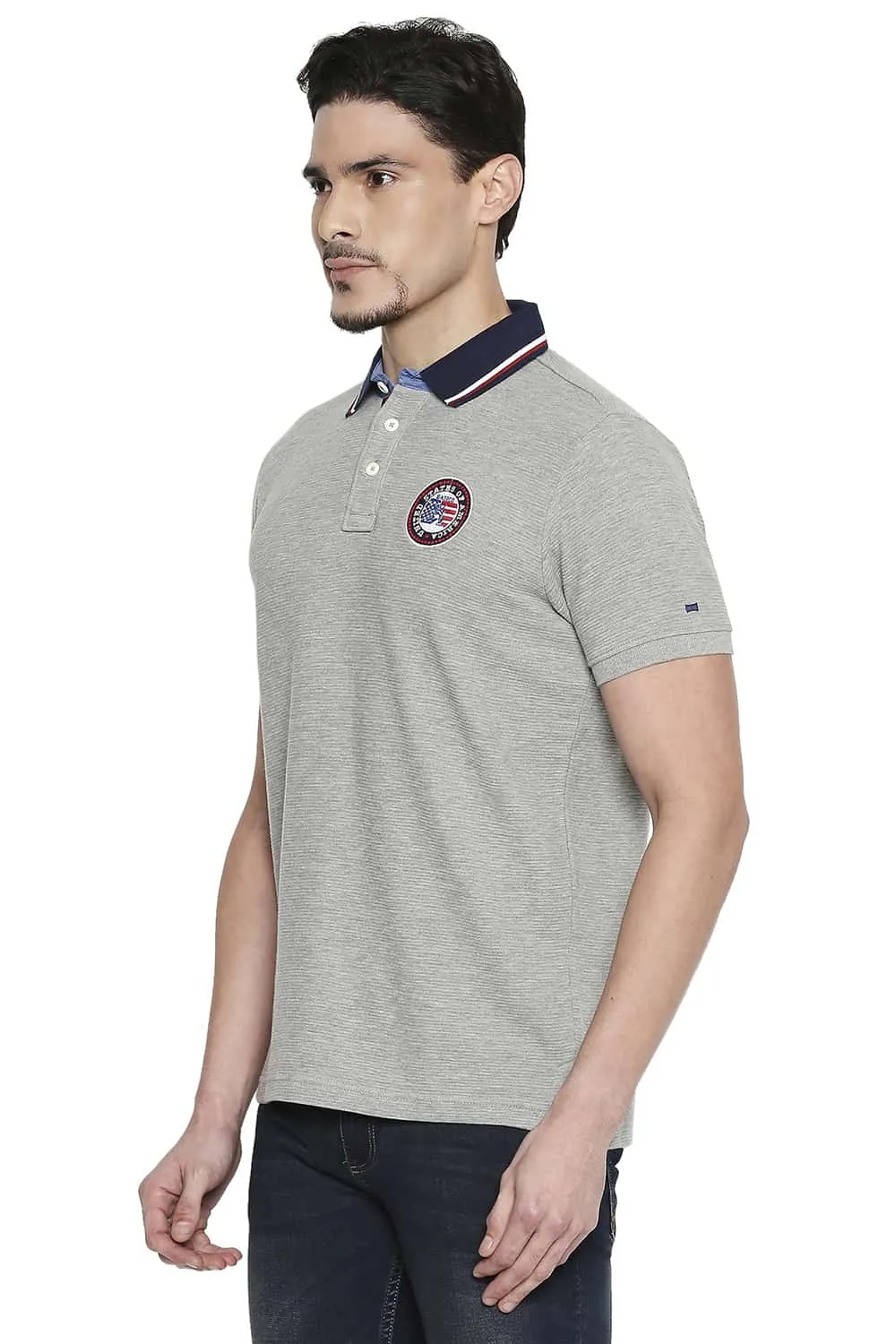 Muscle Fit Sport Polo T Shirt
