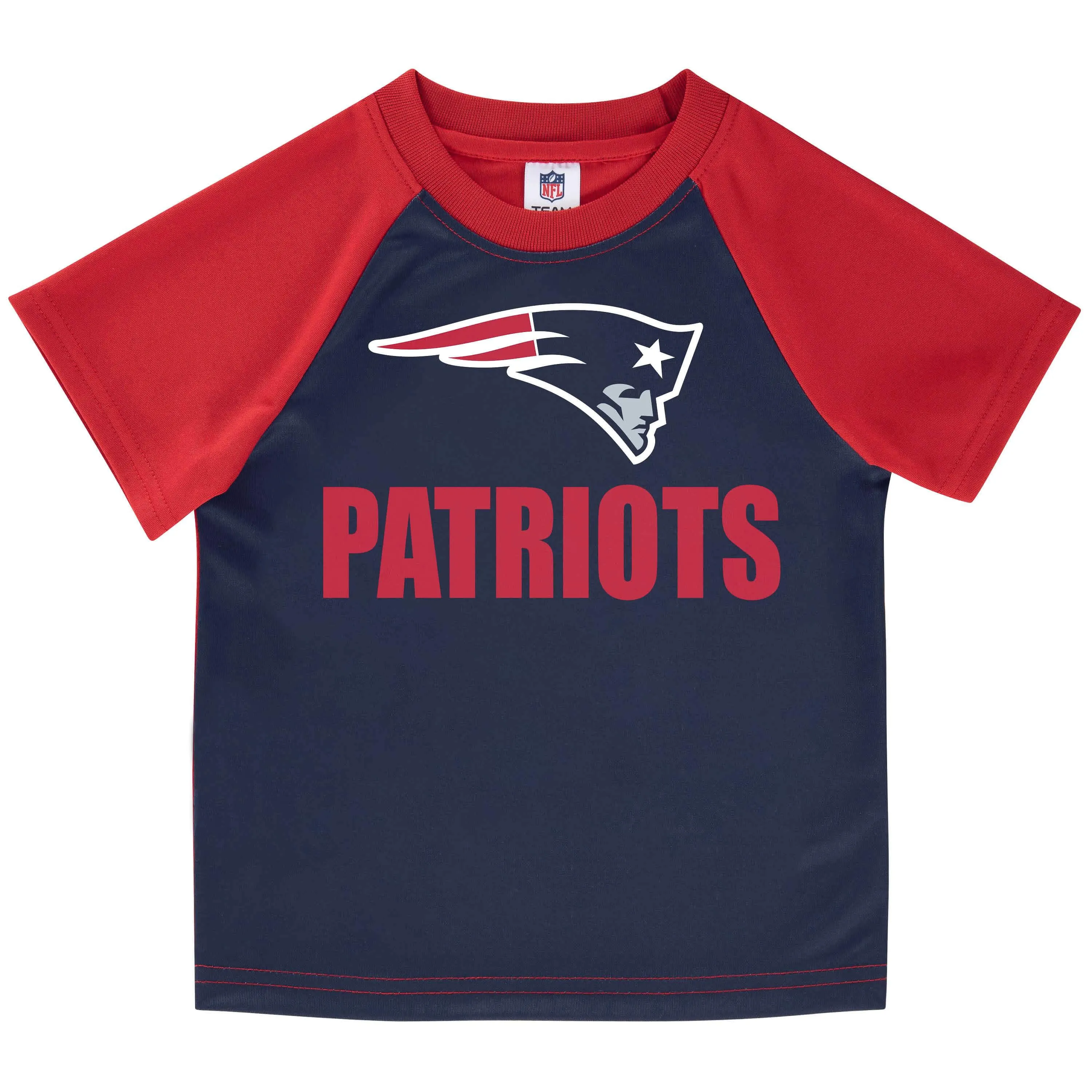 New England Patriots Baby Boys Short Sleeve Tee Shirt