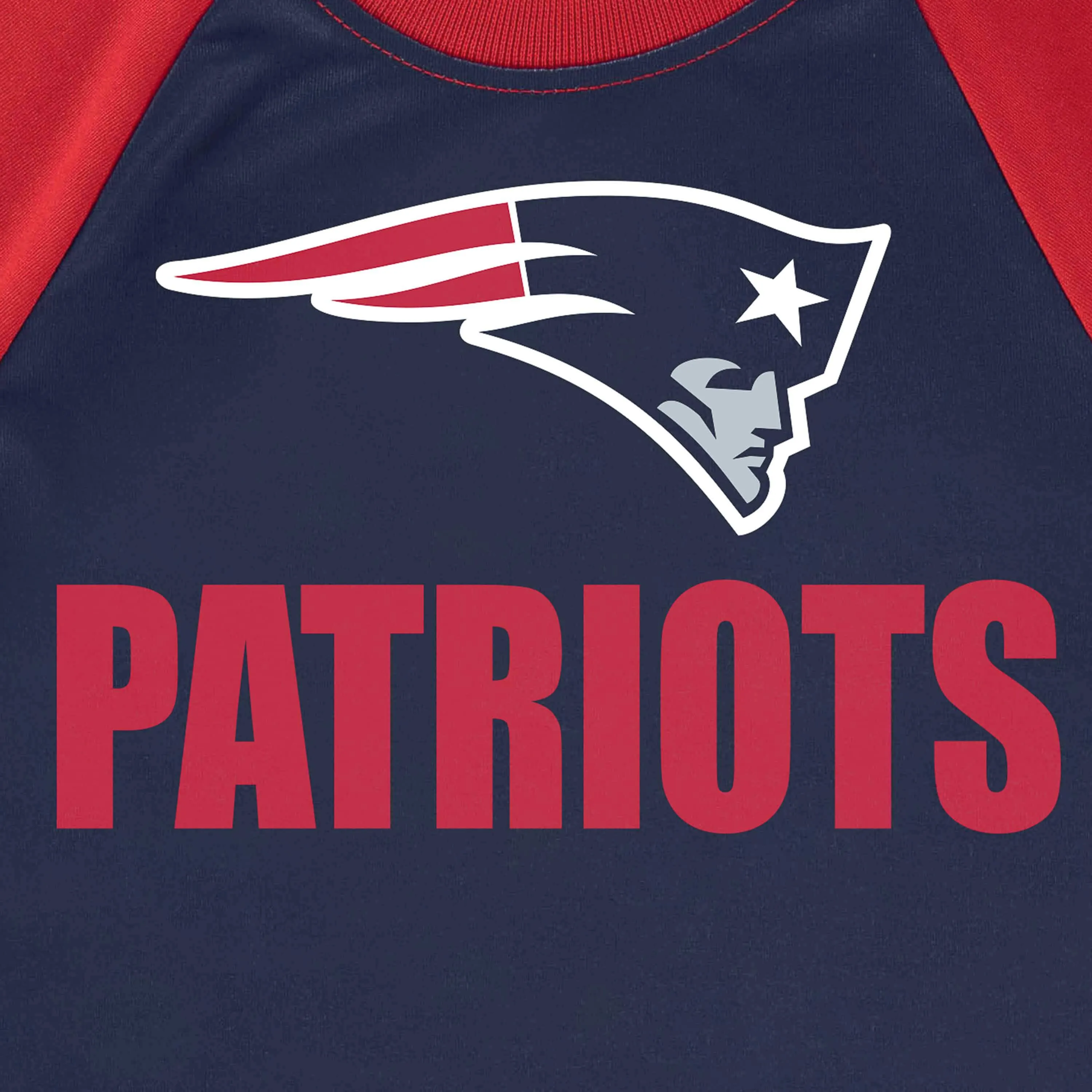 New England Patriots Baby Boys Short Sleeve Tee Shirt
